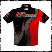 NEW!! Jarod Wenrick Drag Radial Racing Team / Crew Shirts Back View