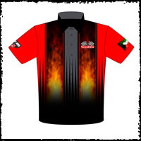 NEW!! Al Sarraf Super Shop Drag Racing Team Crew / Team Shirts Front View