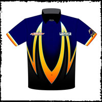 NEW!! Jim Widener Pro Modified Drag Racing Crew / Team Shirts Front View