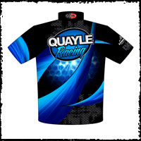 NEW!! Quayle Racing Team / Crew Shirts Back View