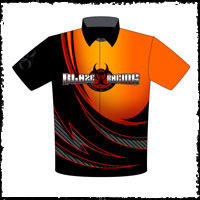 NEW !! Rick Blaisdale Supercharged Pro Boost Corvette Pro Modified Drag Racing Crew / Team Shirts Front View