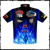 NEW!! Triplemax Diesel Racing Team Crew / Team Shirts Back View