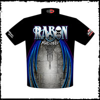 NEW!! Raybon Racing Twin Turbo Catamaran Speed Boat Crew / Team Shirts Back View