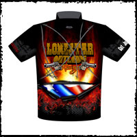 NEW!! Lone Star Outlaws Racing Team / Crew Shirts Front View