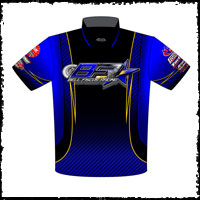 NEW!! Bell / Fiscus PDRA Pro Extreme Pro Modified Drag Racing Team / Crew Shirts Front View