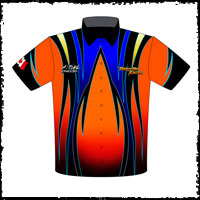 NEW!! Doucette A Fuel Dragster Drag Racing Team / Crew Shirts Front View
