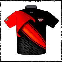 NEW!! Gerry Capano Split Racing Supercharged Corvette Pro Modified Racing Team / Crew Shirts Front View