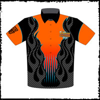 NEW!! John Sullivan Pro Extreme Pro Modified Camaro Drag Racing Team Crew / Team Shirts Front View