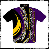 NEW!! Hollywood Drag Racing Crew / Team Shirts Back View