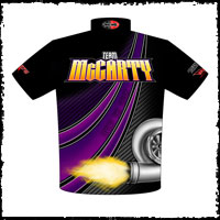 NEW!! Team McCarty X275 Drag Radial Racing Team / Crew Shirts Back View