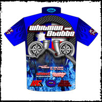 Whitman Stubbs ADRL XTF Corvette Drag Racing Team / Crew Shirts Back View