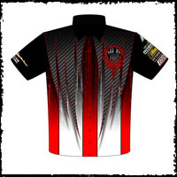 NEW!! Returning Customer Yvonne Lucas Pro Modified Camaro Crew Shirts Front View