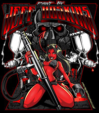 Jeff Hoskins Custom Paint T Shirts