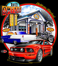 NEW!! Bill Smith Auto Body Custom T Shirts