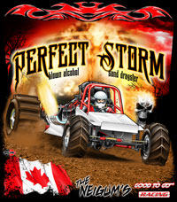 NEW!! Perfect Storm Sand Dragster Racing T Shirts