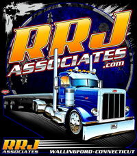 NEW !! R Johnson Associates Trucking Wallingford Conneticut Custom Business T Shirts