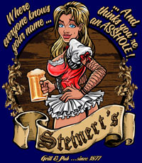 Steinerts Beer Girl Shirts