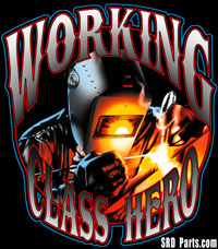 Working Class Hero Shirt Mock Up