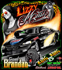 NEW!! Lizzy Musi Pro Nitrous Dodge Stratus Pro Modified Drag Racing T Shirts