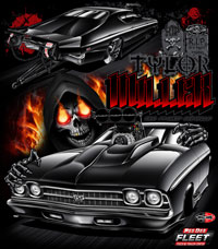 NEW !! Tylor Miller Pro Modified Carbon Fiber Chevelle Drag Racing T Shirts