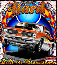 Brian Hard, Super Stock Hemi Cuda Racing T Shirt