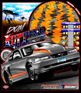 Dom Luppino Australia Outlaw 10.5 Turbo Mustang Drag Racing Shirts