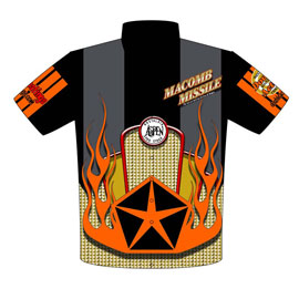 Michael Ricketts | Macomb Missile Racing Nostalgia Pro Stock Drag Racing Crew Shirts