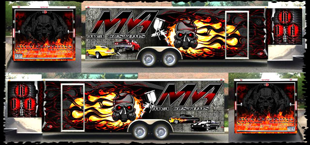 Custom Race Car Renderings | Vinyl Race Car Wraps