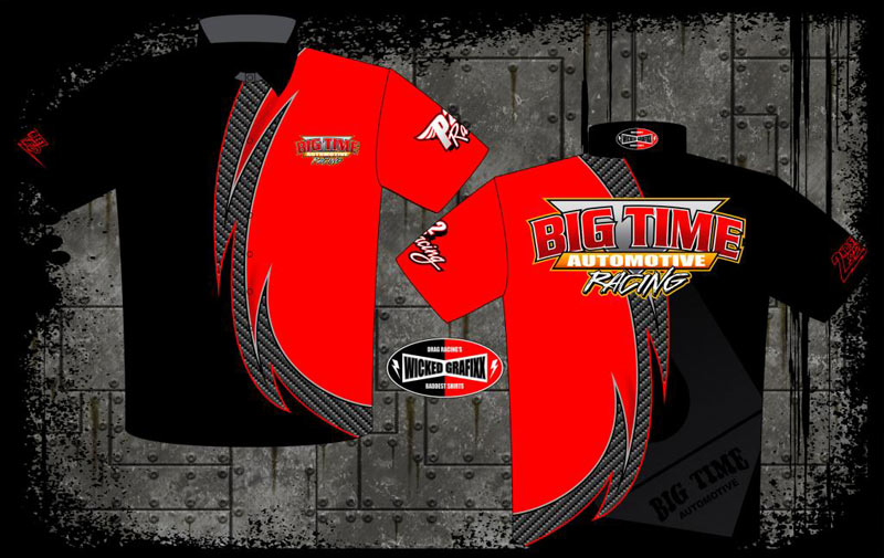 wicked grafixx custom drag racing t shirts and crew / pit shirts for all drag racing truck and tractor pulling