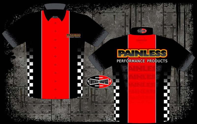 wicked grafixx custom drag racing t shirts and crew / pit shirts for all drag racing truck and tractor pulling