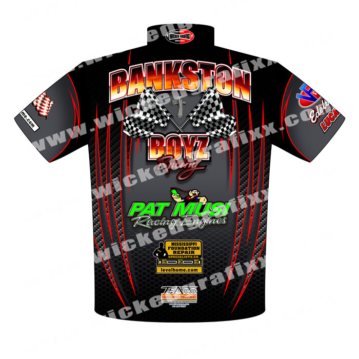 Wicked Grafixx Custom Drag Racing Crew, Team Shirts & Apparel